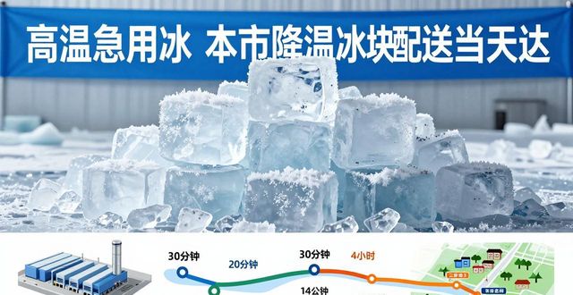 降温冰块配送流程_高效靠谱冰块运输_江干降温冰块配送